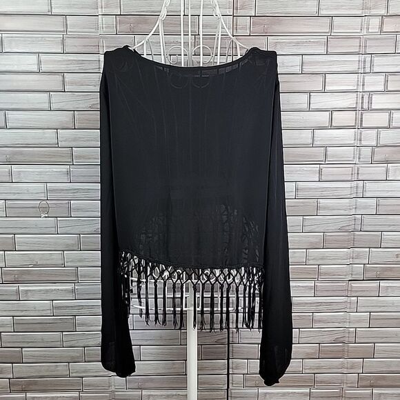 A'GACI cropped blouse Size M - Picture 6 of 10